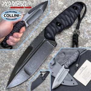 Wander Tactical - Freedom Medieval - Black Micarta - cuchillo personalizado