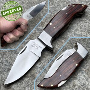 Lakota - 271 Cuchillo Lil' Hawk - Mango de madera - COLECCION PRIVADA - cuchillo