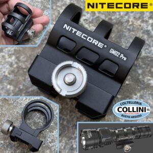 Nitecore - GM02 Pro - Soporte de 26,5 mm para linternas tácticas SRT7 SRT7i, SRT6i, MH12 Pro, MH25 Pro