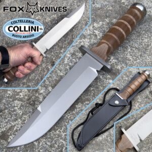 Fox - Defender - N690Co arenado y madera de nogal - FX-689 - cuchillo