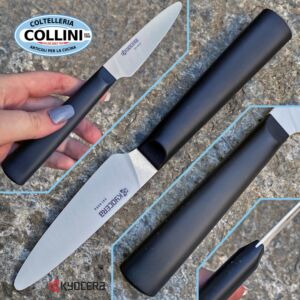 Kyocera - INNOVATIONWHITE™ cuchillo con hoja de cerámica - Cuchillo para pelar - 7,5cm - TK-075 WH-BK