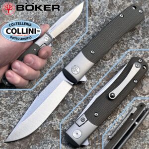 Boker - TRPPR Trapper - MagnaCut y Micarta Verde - 112943 - cuchillo