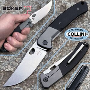 Boker Plus - Elso Folder de Kornel Kiss - D2 y G10 Negro - 01BO554 - cuchillo