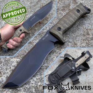 Fox - Trapper - Idroglider N690Co & Micarta - FX-132MGT - COLECCION PRIVADA - cuchillo
