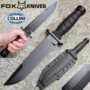 Fox - Defender - Black Top Shield N690Co & FRN - FX-689B - cuchillo