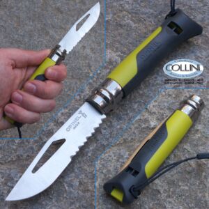 Opinel - N° 8 Outdoor Yellow - cuchillo