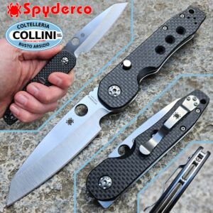 Spyderco - Smock - New Pivot 2024 - S30V & Fibra Carbono/G10 - C240CFP - cuchillo