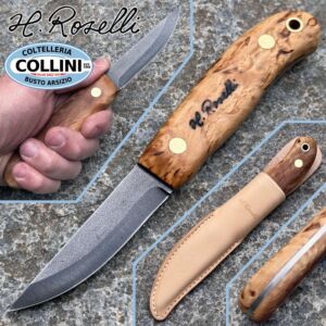 Roselli - Cuchillo de carpintero de espiga completa - R110F - cuchillo artesanal
