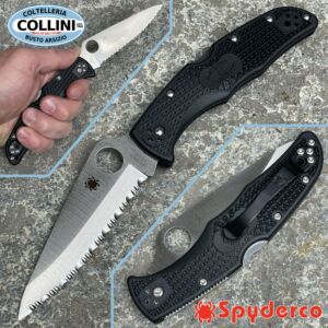 Spyderco - Endura 4 Black FRN SpyderEdge - C10SBK - cuchillo