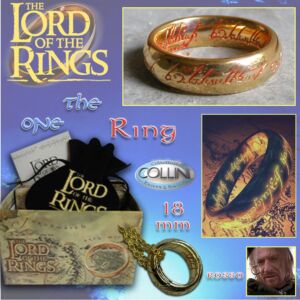 Lord of the Rings - Anello del Potere inc. Rossa 18mm 99/P.01 - Il Signore degli Anelli