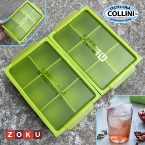 Zoku - Moldes para cubitos de hielo - 12 piezas