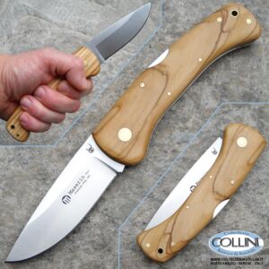 Maserin - Cuchillo de caza con mango de Olivo - 761/OL - cuchillo