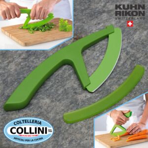 Kuhn Rikon - ULU cuchillo para hierbas y verduras 25 cm - cocina