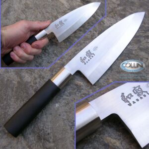Wasabi 6715D - Cuchillo Deba 150mm - cuchillo de cocina