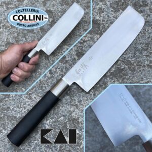 Kai Japan - Wasabi 6716N - Cuchillo Nakiri 165mm - cuchillo de cocina