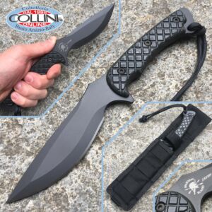 Spartan Blades - Nyx - Black Canvas Micarta - cuchillo
