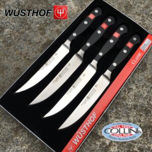 Wusthof Germany - Set Coltelli Forgiati Bistecca 4 Pezzi - 9731 - coltelli da tavola