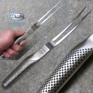 Global knives - G13 - Tenedor para trinchar - 30cm - cuchillo de cocina