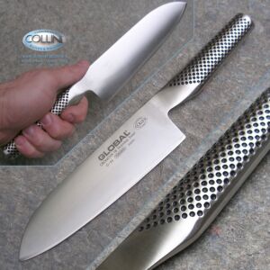 Global knives - G46 - Cuchillo Santoku - 18cm - cuchillo de cocina