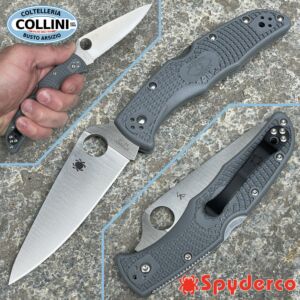 Spyderco - Endura 4 Flat Ground - Gray - C10FPGY - cuchillo