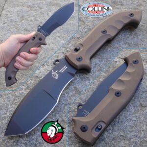 Fox - Trakker Meskwaki - PVD G10 Earth - FX-501 coltello