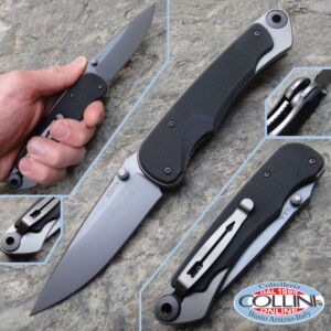 Spartan Blades - Akribis Tungsten Flat Black - SF1 - cuchillo