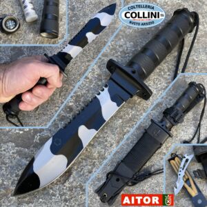 Aitor - cuchillo Jungle King II Black Camo - 16071 - cuchillo