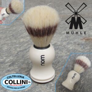 Muhle - GUSTAV  - Brocha de afeitar de cerdas puras en crema