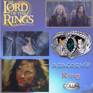 Lord of the Rings - Anillo de Aragorn 19mm