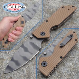 Strider Knives - AR Tiger Stripe Coyote Tan - cuchillo