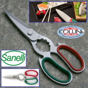 Sanelli - Tijeras de cocina multiusos - 3886.21 - utensilios de cocina