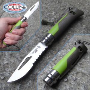 Opinel - N° 8 Outdoor Green - cuchillo