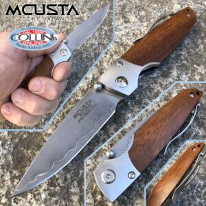 Mcusta - Cuchillo Teana - Mezcla Shinra - Acero en polvo SPG2 - MC-0143G - cuchillo