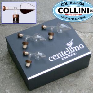 Centellino - Pack de 3 decantadores C100 - C60 - C35 - vino y aceite