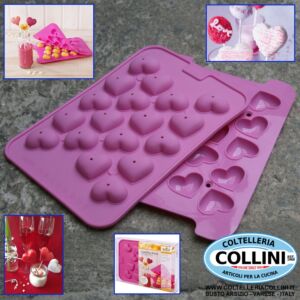 Birkmann - molde de silicona para Cake Pops corazón - 2pz ( artículos para el hogar )