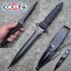 Fox - Modras G10 Negro Dagger - Single Wire - FX-507 - Cuchillo 