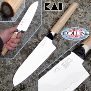Kai Japón - Seki Magoroku compuesto - Santoku 165mm - MGC-0402 - cuchillo de cocina
