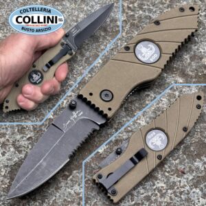 Hoffner - Desert Folding knife 3.5" Black  EOD - Cuchillo