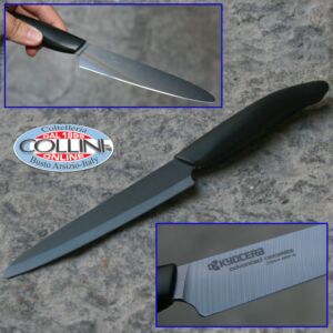 Kyocera - Cerámica Kyo Fin Negro - Micro Cuchillo cm . 12.5 cuchillo de cerámica