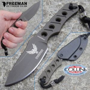 Freeman Outdoor Gear - Neck Knife 451 - Patriot Brown - cuchillo