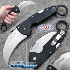 Cold Steel - Cuchillo Karambit Tiger Claw - Filo liso - 22KF - cuchillo