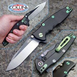 Zero Tolerance - Rick Hinderer 0392 Factory Custom - Black Green - ZT0392BLKGRN - cuchillo
