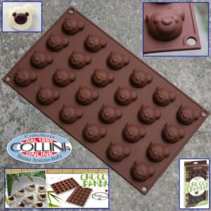Silikomart - Molde de silicona para chocolata  Mod Choco Panda
