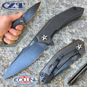 Zero Tolerance - Blackwash Titanium Flipper - ZT0095BW - cuchillo
