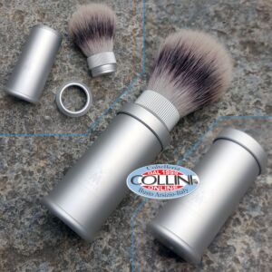 Mühle - brocha de afeitar de viaje - pieles de tejón - 31M530 aluminio - afeitar