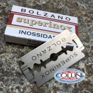 Bolzano - 5 cuchillas de acero inoxidable para Shavette - razorblade