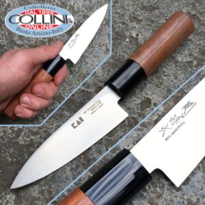 Kai Japón - Seki utilidad Magoroku Redwood MGR-0100P - 10cm - cuchillo de cocina