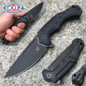 Fox - Desertfox cuchillo plegable Negro G-10 FX-520 - Cuchillo