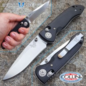 Benchmade - Foray 698 Axis Lock Knife Black G-10 - cuchillo