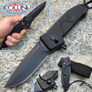 ExtremaRatio - HF1 D Drop Negro - cuchillo plegable